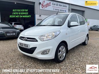 Hyundai I10 1.2 Active Hatchback 5dr Petrol Manual Euro 5 (85 bhp)