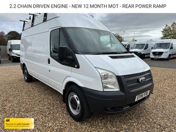 Ford Transit 2.2 TDCi 350 Panel Van 3dr Diesel Manual RWD L3 H3 (224 g/km, 98