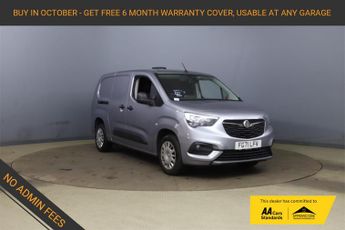 Vauxhall Combo 1.5 Turbo D 2300 Sportive Panel Van 4dr Diesel Manual L2 H1 Euro