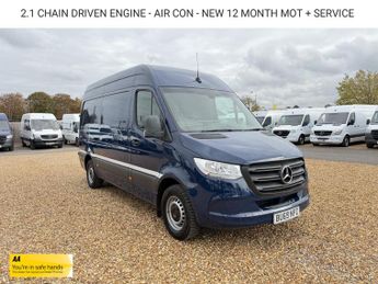 Mercedes Sprinter 2.1 316 CDI Panel Van 5dr Diesel Manual RWD L2 H2 Euro 6 (163 ps