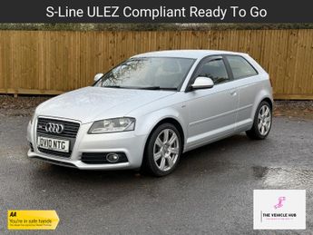 Audi A3 1.8 TFSI S line Hatchback 3dr Petrol Manual Euro 4 (160 ps)