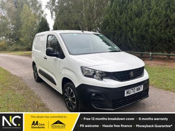 Peugeot Partner 1.5 BlueHDi 1000 Professional Standard Panel Van 5dr Diesel Manu