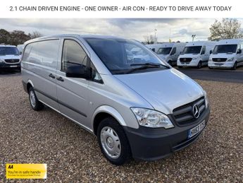 Mercedes Vito 2.1 110 CDi Panel Van 5dr Diesel Manual L1 (206 g/km, 95 bhp)