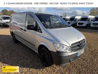 Mercedes Vito 2.1 110 CDi Panel Van 5dr Diesel Manual L1 (206 g/km, 95 bhp)