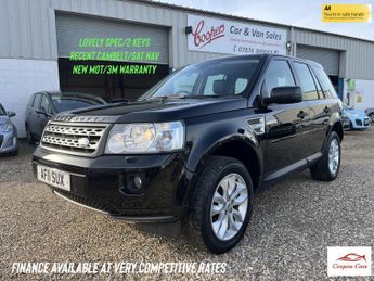 Land Rover Freelander 2 2.2 TD4 HSE SUV 5dr Diesel Manual 4WD Euro 5 (s/s) (150 ps)