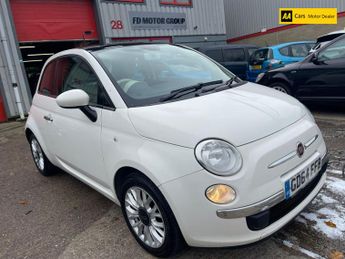 Fiat 500 1.2 Lounge Hatchback 3dr Petrol Manual Euro 6 (s/s) (69 bhp)