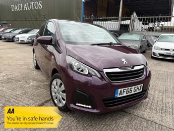 Peugeot 108 1.0 Active Hatchback 5dr Petrol Manual Euro 6 (68 ps)