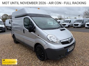 Vauxhall Vivaro 2.0 2900 CDTi Panel Van 4dr Diesel Manual FWD L1 H3 (207 g/km, 1