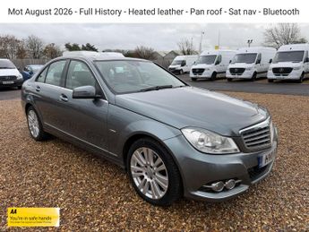 Mercedes C Class 2.1 C220 CDI BlueEfficiency Elegance Edition 125 Saloon 4dr Dies