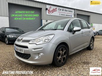 Citroen C3 1.6 VTi Exclusive Hatchback 5dr Petrol Auto Euro 5 (120 ps)