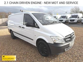 Mercedes Vito 2.1 113 CDi Panel Van 5dr Diesel Manual L1 (198 g/km, 136 bhp)