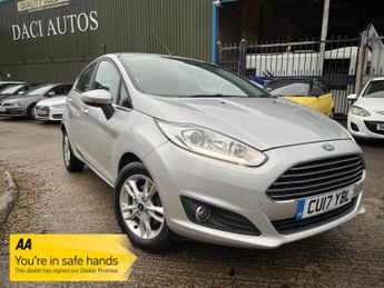 Ford Fiesta 1.25 Zetec Hatchback 5dr Petrol Manual Euro 6 (82 ps)