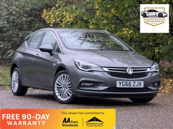 Vauxhall Astra 1.4i Turbo Elite Nav Hatchback 5dr Petrol Manual Euro 6 (150 ps)