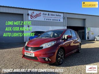 Nissan Note 1.2 DIG-S Tekna Hatchback 5dr Petrol Manual Euro 5 (s/s) (98 ps)