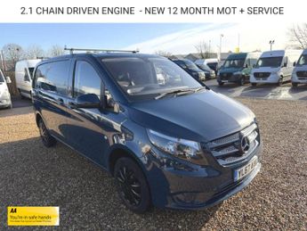 Mercedes Vito 2.1 114 CDI BlueTEC Panel Van 5dr Diesel Manual RWD L1 Euro 6 (s