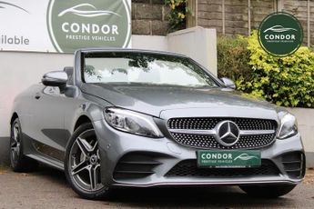 Mercedes C Class 1.5 C200 MHEV AMG Line Edition (Premium) Cabriolet 2dr Petrol G-