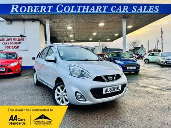 Nissan Micra 1.2 Acenta Hatchback 5dr Petrol CVT Euro 5 (80 ps)