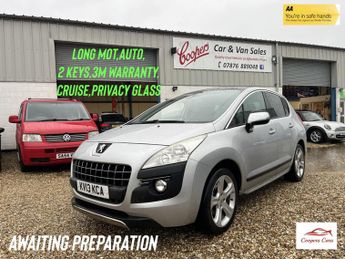 Peugeot 3008 2.0 HDi Allure SUV 5dr Diesel Auto Euro 5 (163 ps)