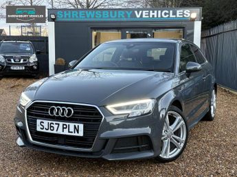Audi A3 1.5 TFSI CoD S line Hatchback 3dr Petrol S Tronic Euro 6 (s/s) (