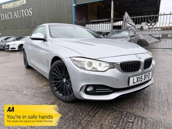 BMW 4 Series 2.0 420d Luxury Convertible 2dr Diesel Auto Euro 6 (s/s) (184 ps
