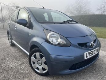 Toyota AYGO 1.0 VVT-i Blue Hatchback 5dr Petrol Manual Euro 4 (67 bhp)