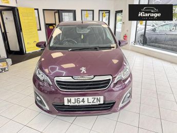 Peugeot 108 1.2 VTi PureTech Allure Hatchback 3dr Petrol Manual Euro 5 (82 p