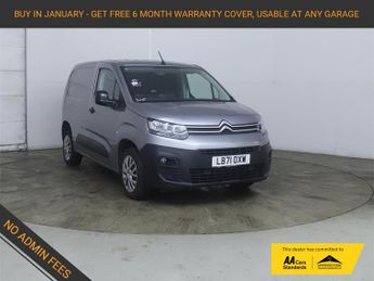 Citroen Berlingo 1.5 BlueHDi 1000 Enterprise M Pro Panel Van 5dr Diesel Manual SW