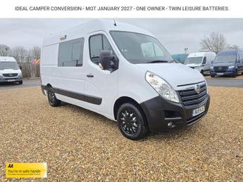 Vauxhall Movano 2.3 CDTi 3500 Panel Van 5dr Diesel Manual FWD L2 H2 Euro 6 (130 