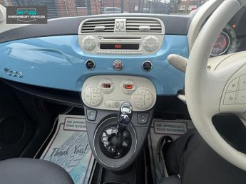 Fiat 500 0.9 TwinAir Lounge Hatchback 3dr Petrol Dualogic Euro 5 (s/s) (8