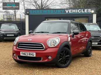 MINI Paceman 1.6 Cooper SUV 3dr Petrol Manual Euro 5 (s/s) (122 ps)