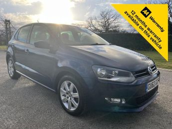 Volkswagen Polo 1.2 Match Hatchback 5dr Petrol Manual Euro 5 (60 ps)