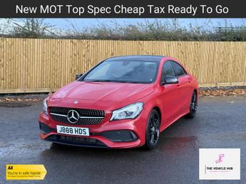 Mercedes CLA 2.1 CLA200d AMG Line Coupe 4dr Diesel Manual Euro 6 (s/s) (136 p