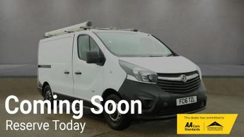 Vauxhall Vivaro 1.6 CDTi 2900 ecoFLEX Panel Van 5dr Diesel Manual L1 H1 Euro 5 (