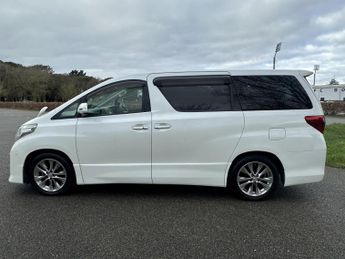 Toyota Alphard 2010 TOYOTA ALPHARD 2.4 Automatic Petrol White 5dr