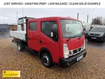 Nissan Cabstar 3.0 dCi 35.13 Tipper Double Cab 4dr Diesel Manual L2 Euro 6 (130