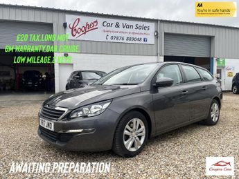Peugeot 308 1.6 BlueHDi Active Estate 5dr Diesel Manual Euro 6 (s/s) (120 ps