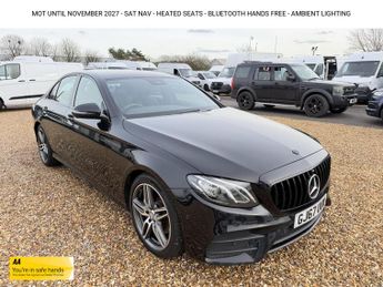 Mercedes-Benz E Class 2.0 E200d AMG Line Saloon 4dr Diesel G-Tronic+ Euro 6 (s/s) (150