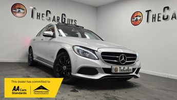Mercedes C Class 2.0 C200 Sport (Premium Plus) Saloon 4dr Petrol G-Tronic+ 4MATIC