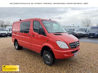Mercedes Sprinter 4x4 2.1 515 CDi Panel Van 5dr Diesel Manual RWD L2 (150 bhp)