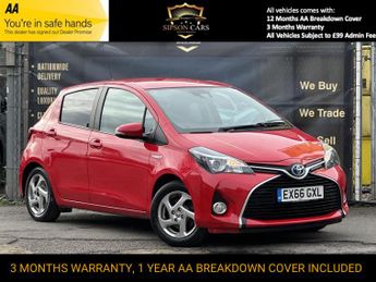 Toyota Yaris 1.5 VVT-h Icon Hatchback 5dr Petrol Hybrid E-CVT Euro 6 (Safety 