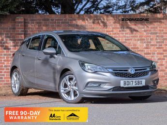 Vauxhall Astra 1.4i Turbo SRi Hatchback 5dr Petrol Manual Euro 6 (150 ps)