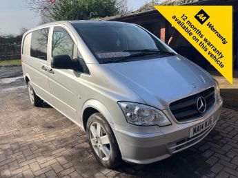 Mercedes Vito 2.1 113 CDi Dualiner Minibus 5dr Diesel Manual L1 (198 g/km, 136