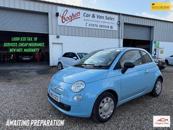 Fiat 500 1.2 Pop Hatchback 3dr Petrol Manual Euro 5 (s/s) (69 bhp)