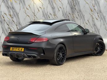 Mercedes-Benz C Class 4.0 C63 V8 BiTurbo AMG S (Premium) Coupe 2dr Petrol SpdS MCT Eur