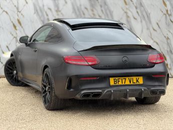 Mercedes-Benz C Class 4.0 C63 V8 BiTurbo AMG S (Premium) Coupe 2dr Petrol SpdS MCT Eur