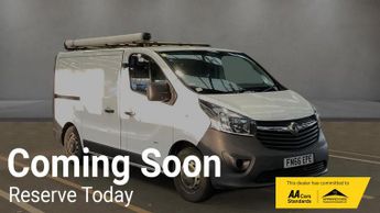 Vauxhall Vivaro 1.6 CDTi 2900 ecoFLEX Panel Van 5dr Diesel Manual L1 H1 Euro 6 (