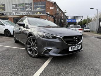 Mazda 6 2.2 SKYACTIV-D Sport Nav Tourer 5dr Diesel Auto Euro 6 (s/s) (17