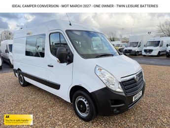 Vauxhall Movano 2.3 CDTi 3500 Panel Van 5dr Diesel Manual FWD L2 H2 Euro 6 (130 