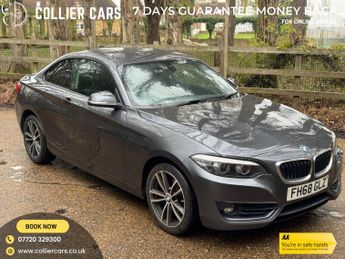BMW 218 1.5 218i GPF Sport Coupe 2dr Petrol Manual Euro 6 (s/s) (136 ps)