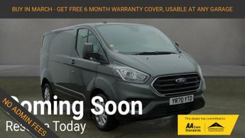 Ford Transit 2.0 280 EcoBlue Limited Panel Van 5dr Diesel Manual L1 H1 Euro 6